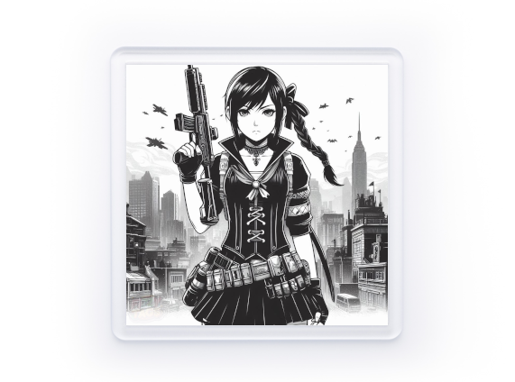 Gothic Manga Girl #1
