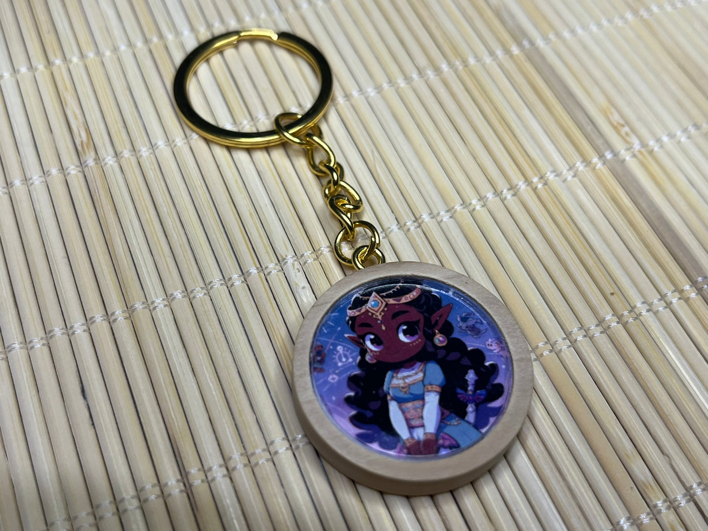 Fantasy Princess Keyring #1
