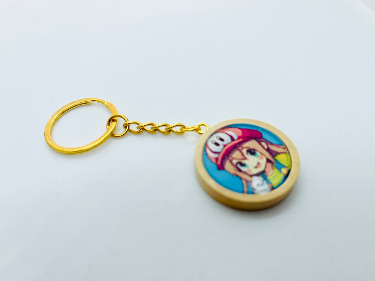 Video Game Keyring - Red Cap