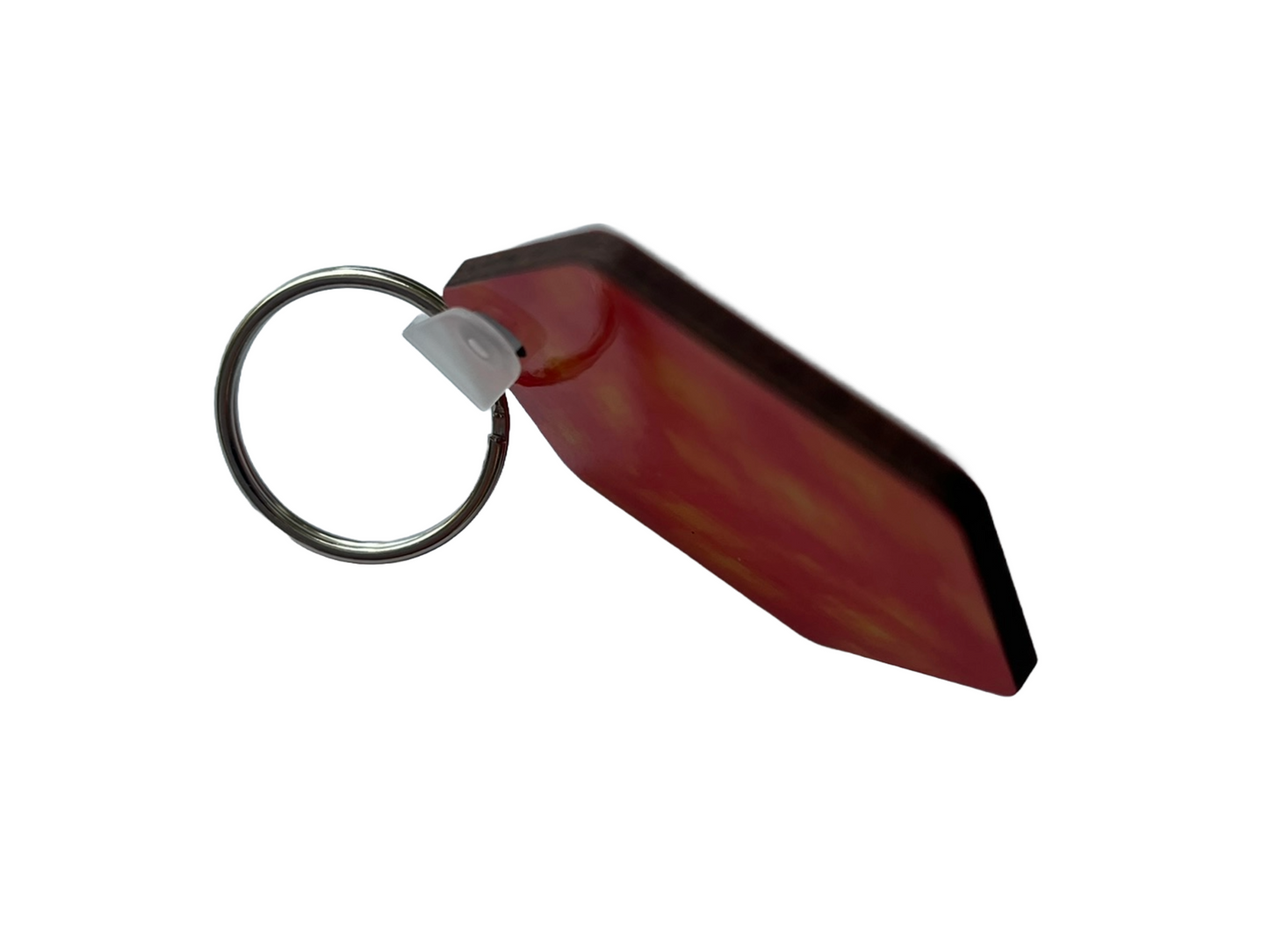 Minecraft - Lava Block Keyring