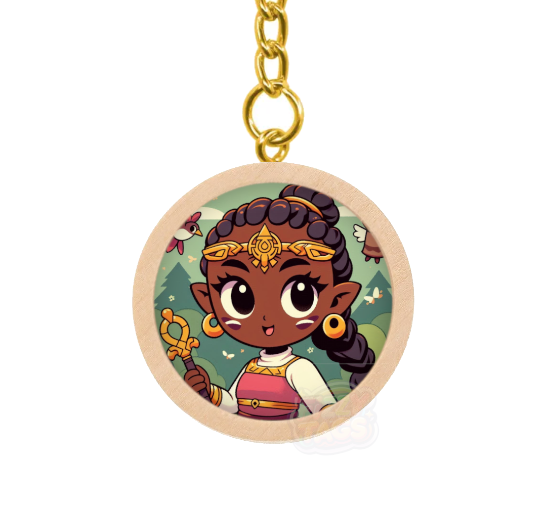 Fantasy Princess Keyring #4
