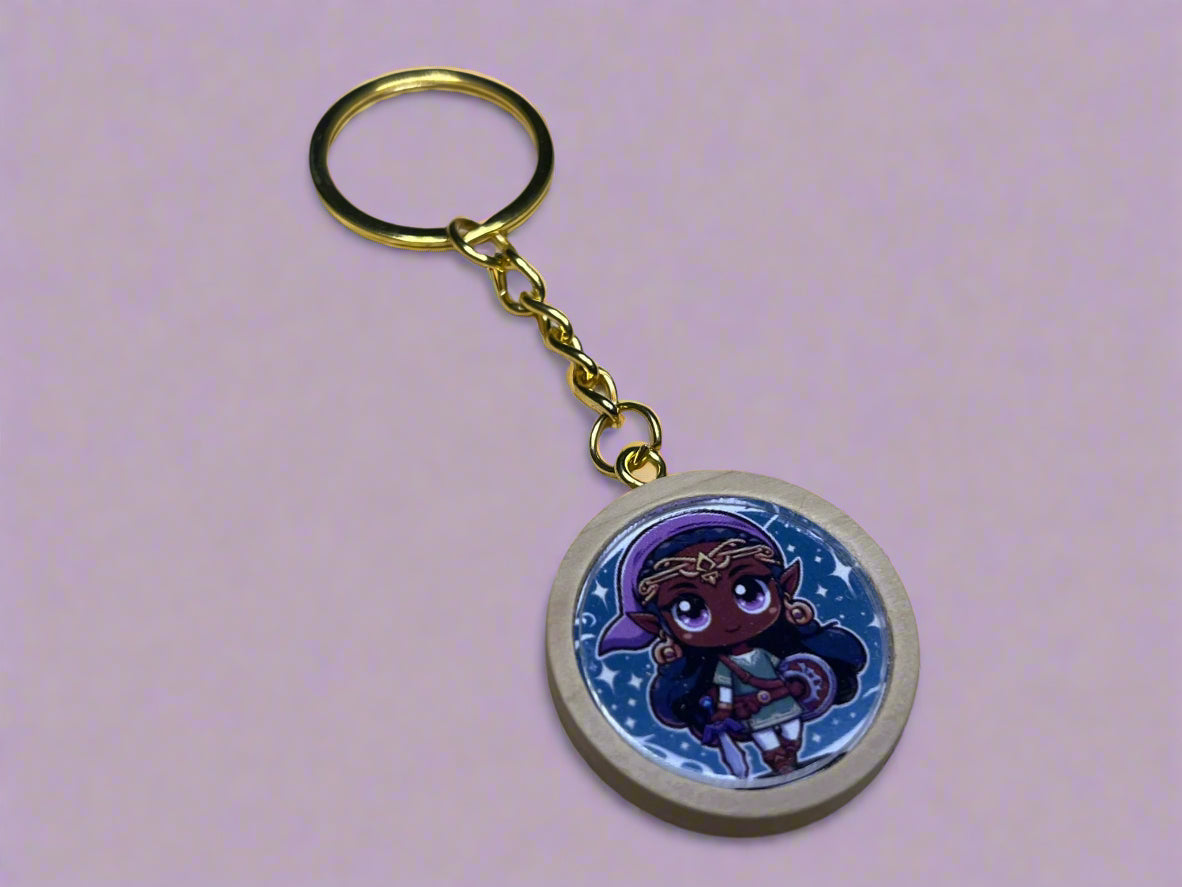 Fantasy Princess Keyring #3