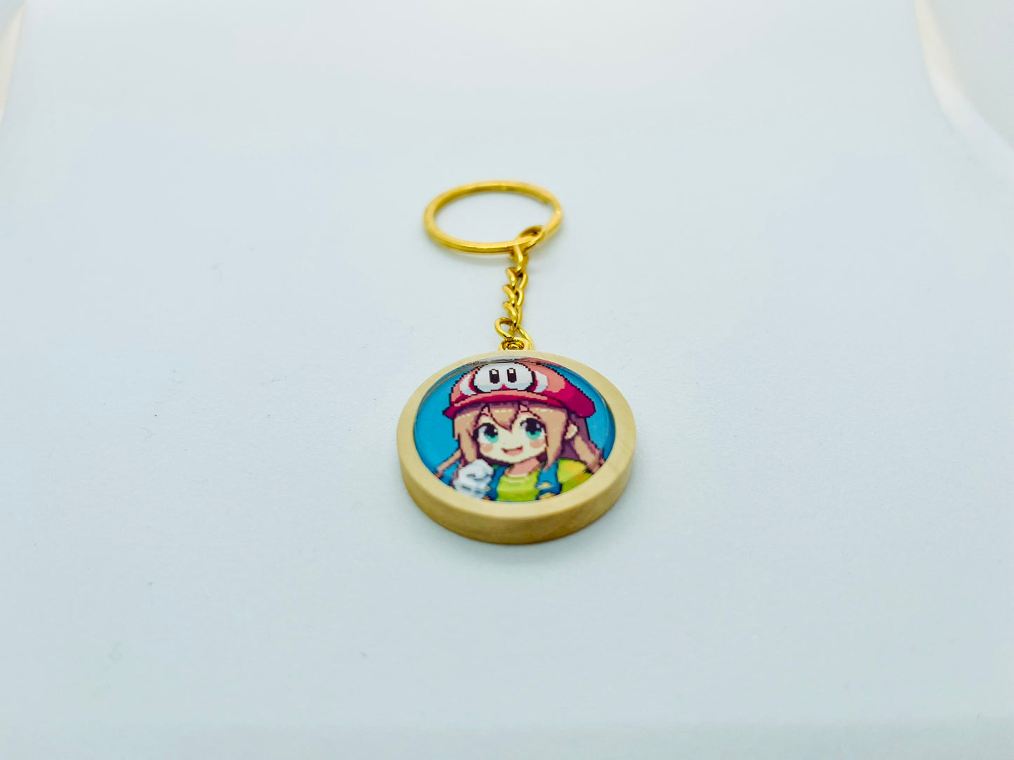 Video Game Keyring - Red Cap