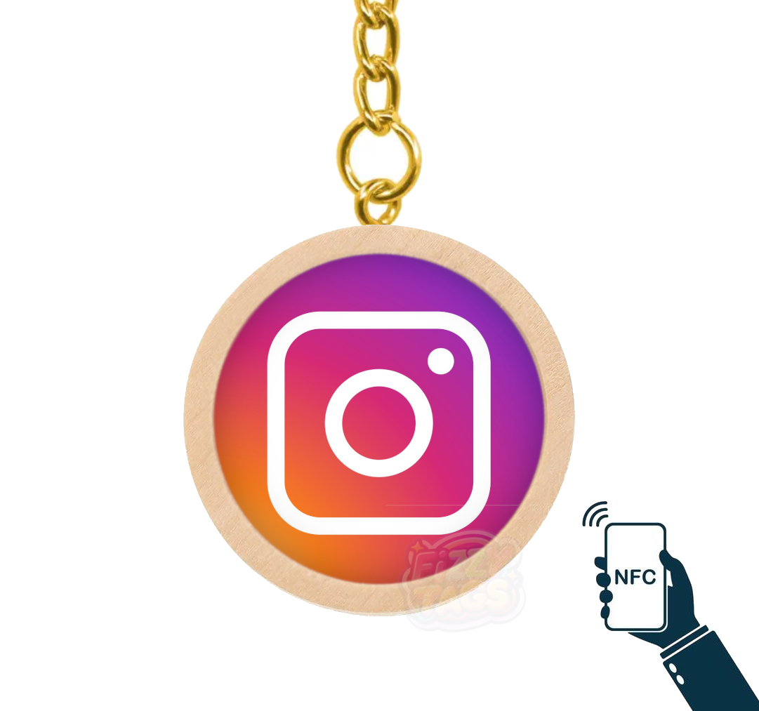 Instagram NFC Smart Keyring