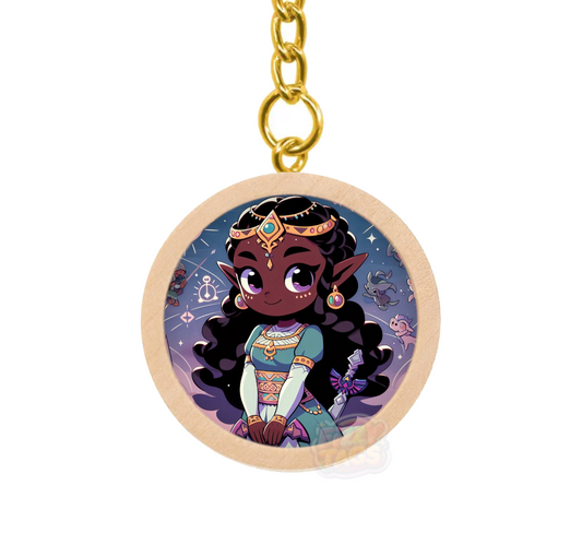 Fantasy Princess Keyring #1