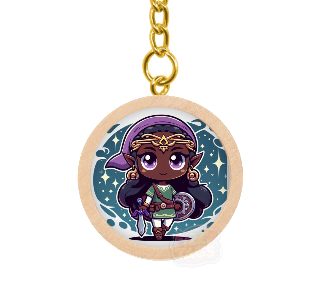 Fantasy Princess Keyring #3