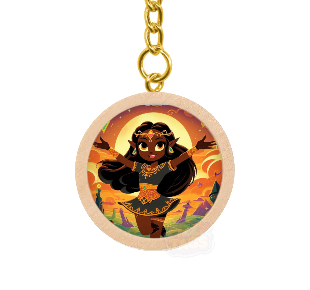 Fantasy Princess Keyring #2
