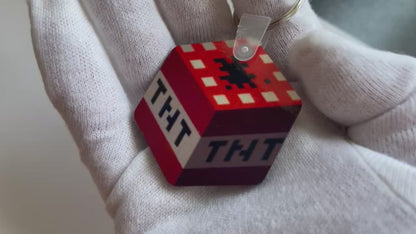 Minecraft - TNT Block Keyring
